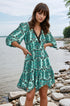 Melanie Dress - Mandala Teal